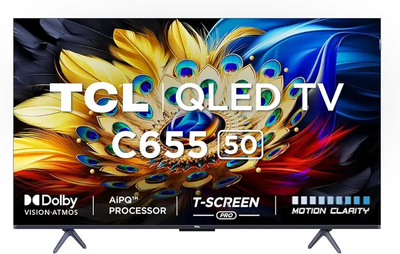 TCL 50 Inch C655 QLED Pro TV